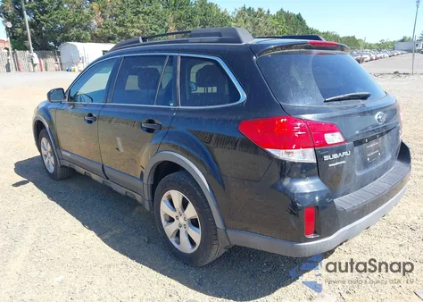 2012 Subaru Outback 2.5I Premium z USA, uszkodzony, nr VIN 4S4BRBGC9C3238924